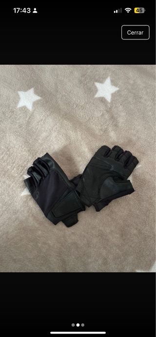 Guantes Gimnasio Decathlon Talla S