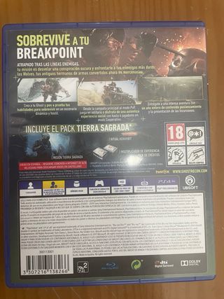 PS4 Ghost Recon Breakpoint Auroa Edition