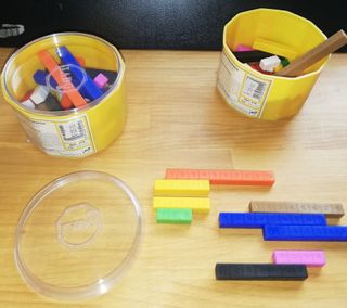 52 REGLETAS MATEMATICAS -2 UNIDADES + REGALO LIBRO