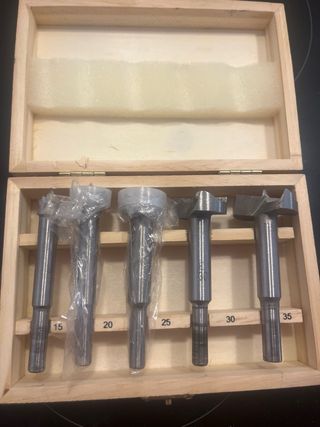 Lote fresas y brocas carpintería