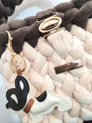 Chunky bag a mano bulldog