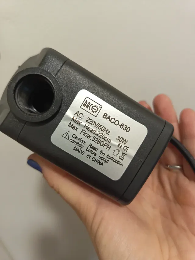 Bomba de agua para acuario 30 W