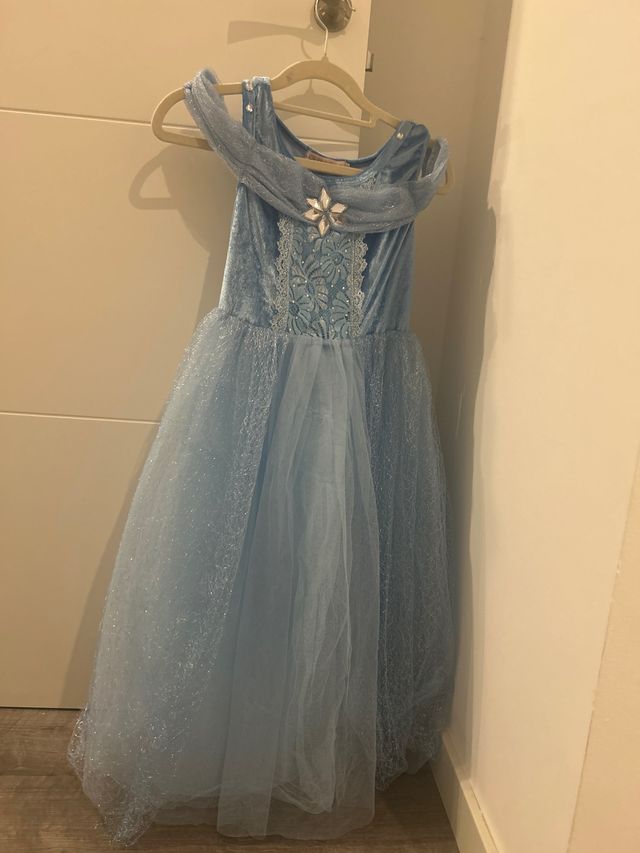 Disfraz azul brillante infantil