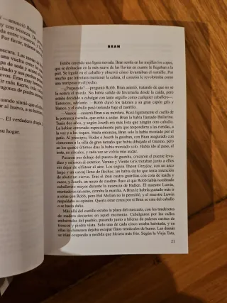 Libros Juego de Tronos. Volumen I y II