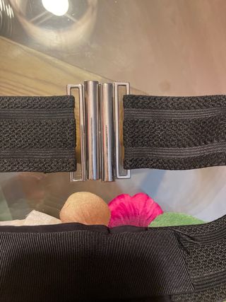 Fajín elástico con flores