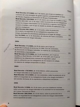 Ley de prevención de riesgos laborales