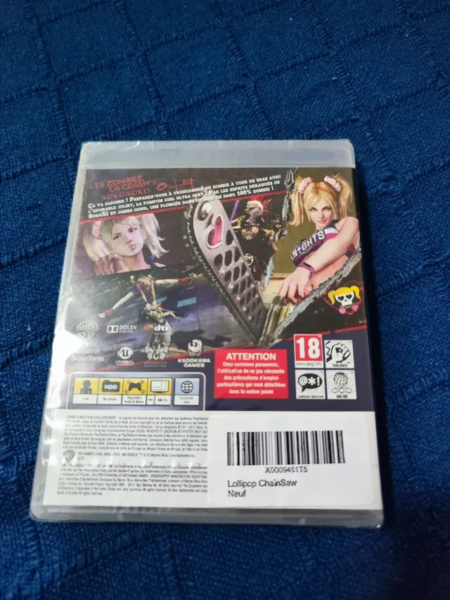 Lollipop Chainsaw precintado en francés