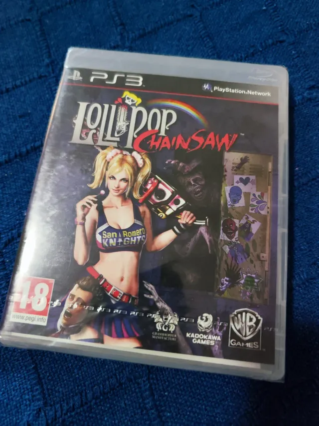 Lollipop Chainsaw precintado en francés