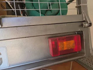 Remolque muy robusto para 2 motos o quad, o atv.