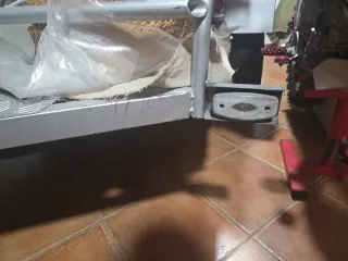 Remolque muy robusto para 2 motos o quad, o atv.