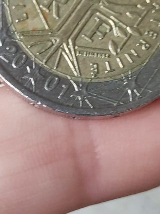 Moneda 2 euros año 2001 Republica Francesa