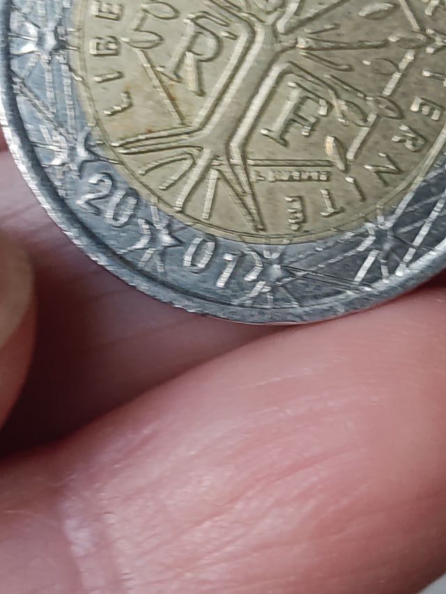 Moneda 2 euros año 2001 Republica Francesa