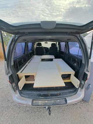 Cama camper para furgoneta