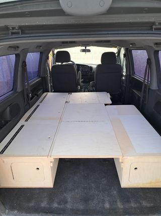 Cama camper para furgoneta