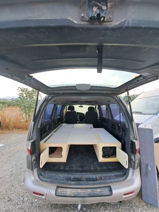 Cama camper para furgoneta