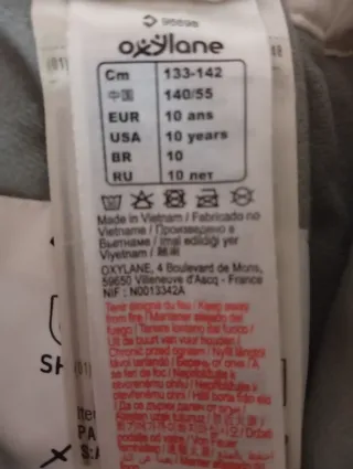 Pantalón nieve niños T10 Wedze