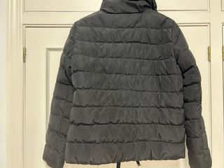 Chaquetón acolchado negro chica