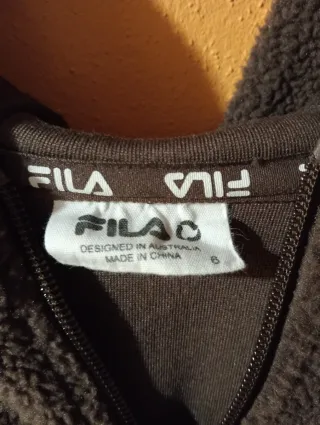 Felpa Fila Marrone Taglia S