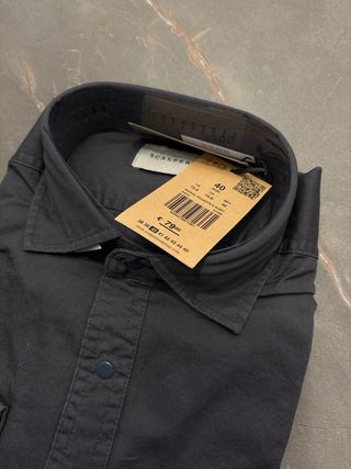 Sobrecamisa ligera Scalpers azul marino 40
