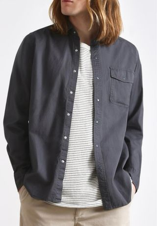 Sobrecamisa ligera Scalpers azul marino 40