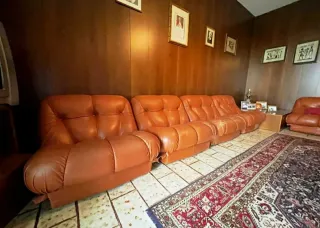 Set 5 poltrone / divano Nuvolone design by Rino Ma