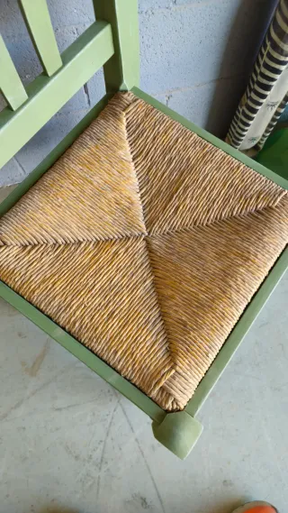 Silla vintage rustica