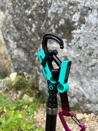 Pertiga escalada - caña chapar escalada - Turquesa