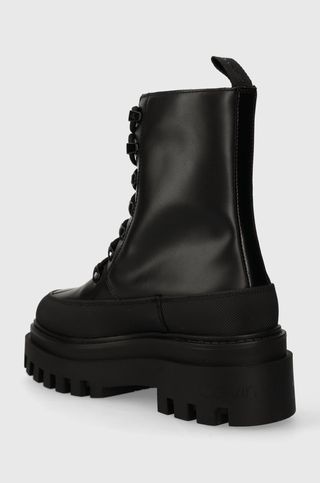 Stivali Calvin Klein Pelle Neri Tg 39