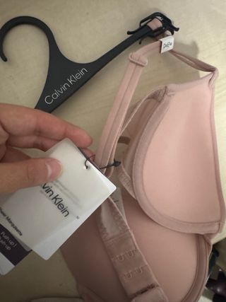 Sujetador push up Calvin Klein rosa