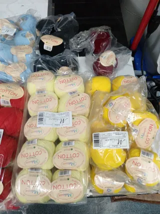 Crochet, ovillos, 50%algodón 50% acrílica