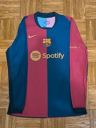 FC Barcelona 2024/25 Manga Larga Player Issue