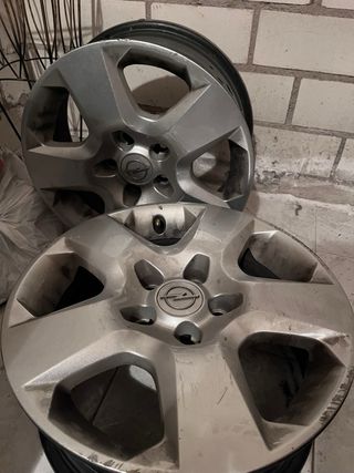 Llantas Opel con tapacubos
