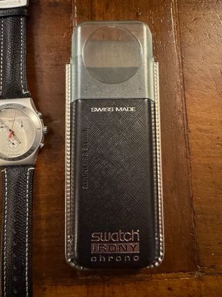 orologio swatch chrono irony aluminium
