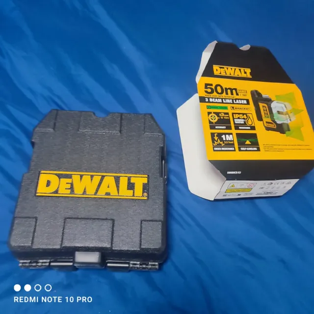 Nivel Láser Dewalt 3 Haces DW089CG-XJ