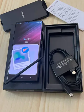 Samsung Galaxy S22 Ultra 5G 128GB doppio sim nero