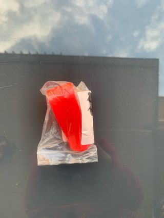 Funda silicona patinete eléctrico rojo