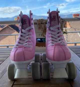 Patines rosas KRF School 4 ruedas
