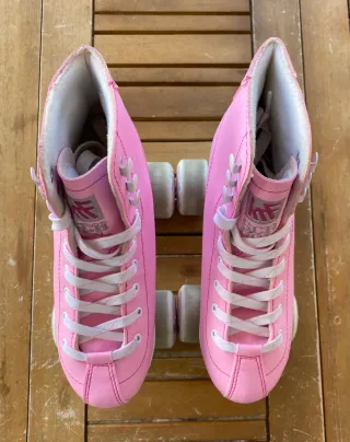 Patines rosas KRF School 4 ruedas