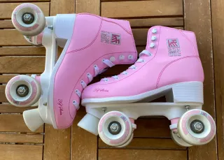 Patines rosas KRF School 4 ruedas