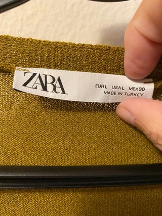 cárdigan mujer Zara