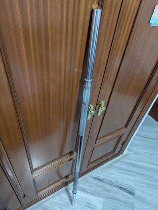 barra musculación pesas