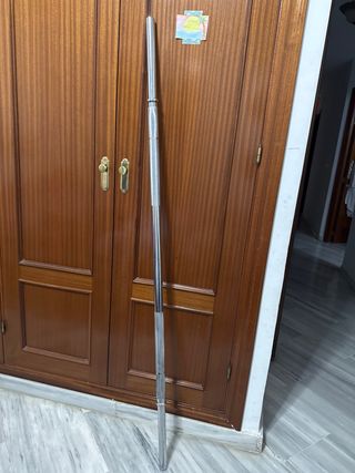 barra musculación pesas