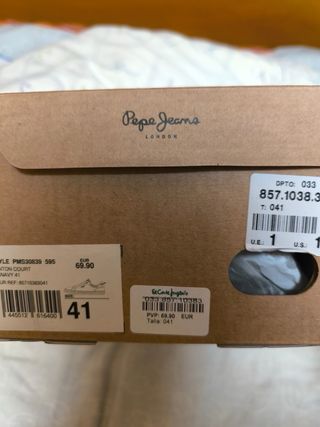 ZAPATILLAS PEPE JEANS NUEVAS