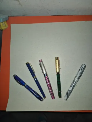 Set 5 Penne Stilografiche