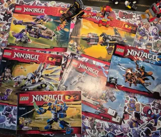 Lote LEGO NINJAGO 70603 70746 70747 70748 70754