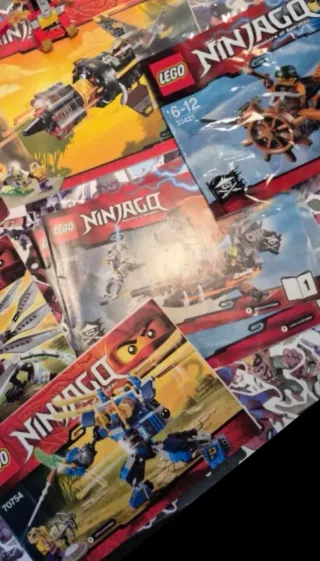 Lote LEGO NINJAGO 70603 70747 70754