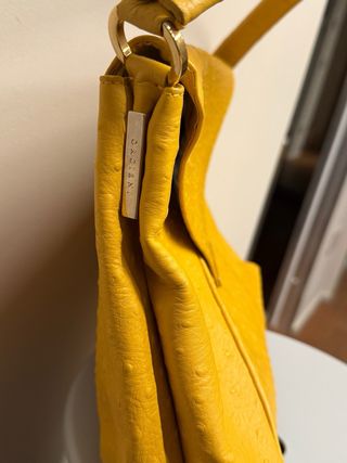 Borsa a spalla, pelle goffrata. limited edition