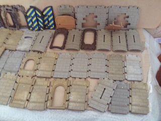 lote 105 playmobil piezas aproximadamente ref caja