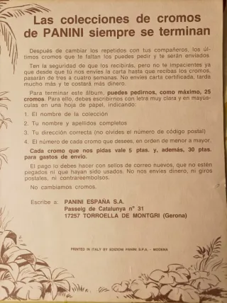 Album El Libro de la Selva Panini