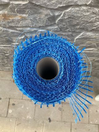 Malla de fibra de vidrio azul
